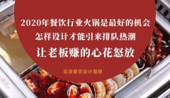 2020年餐飲行業火鍋是最好的機會，怎樣設計才能引來排隊熱潮，讓老板多掙錢