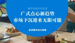 餐飲品牌新發現-廣式點心新趨勢，市場下沉迎來無限可能